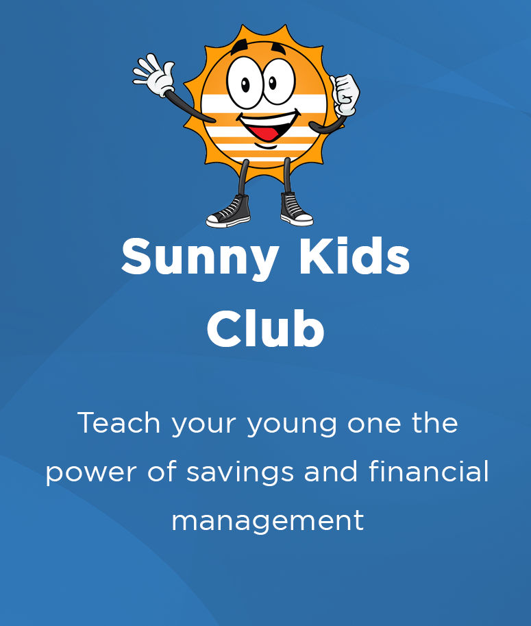 Youth Accounts - Sunny Kids Club Savings